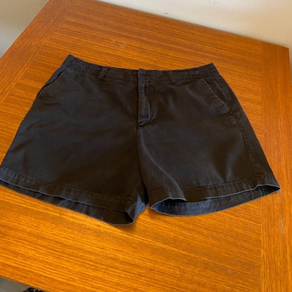 Black Calvin Klein Jeans Size 14 High Waisted Denim Shorts with 4 Pockets
